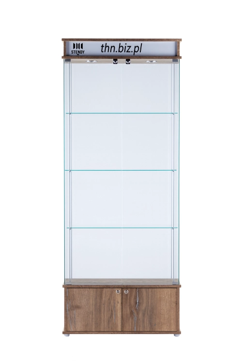 Witryna szklana z szafką KOLORADO